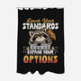 Lower Your Standards-None-Polyester-Shower Curtain-Popnotic