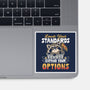 Lower Your Standards-None-Glossy-Sticker-Popnotic