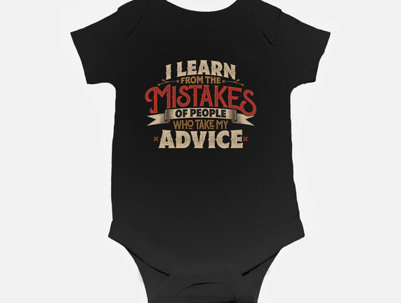 I Learn From People's Mistakes