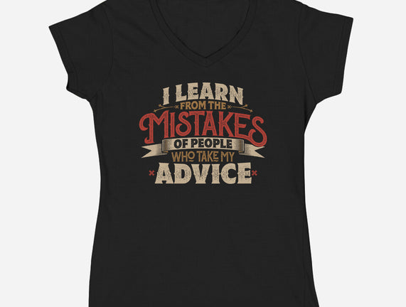 I Learn From People's Mistakes