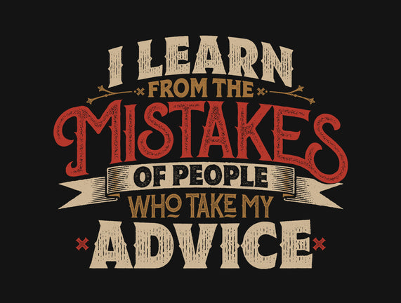 I Learn From People's Mistakes