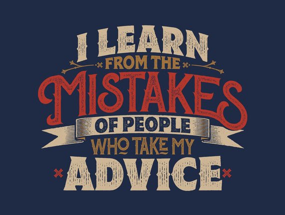 I Learn From People's Mistakes