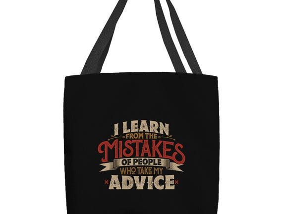 I Learn From People's Mistakes