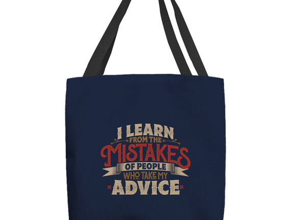 I Learn From People's Mistakes