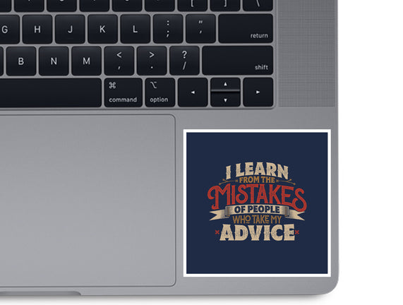 I Learn From People's Mistakes