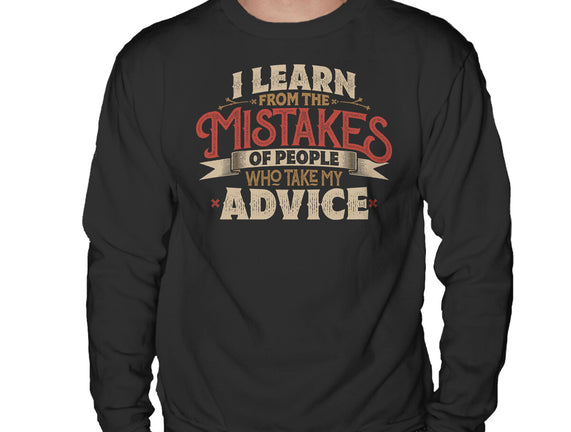 I Learn From People's Mistakes