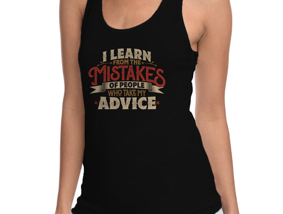 I Learn From People's Mistakes