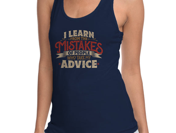 I Learn From People's Mistakes