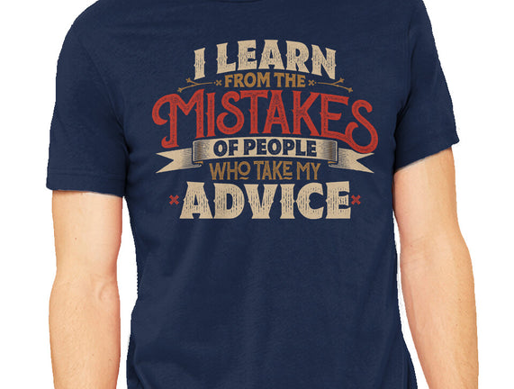 I Learn From People's Mistakes