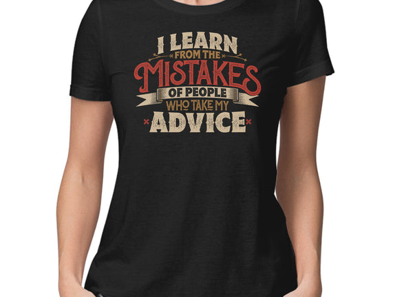 I Learn From People's Mistakes