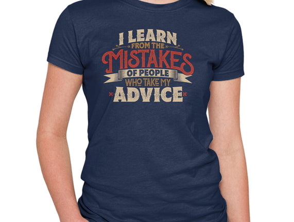 I Learn From People's Mistakes