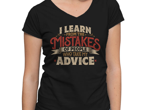 I Learn From People's Mistakes