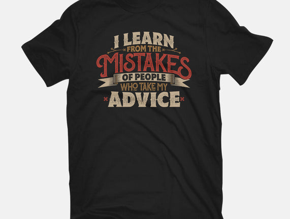 I Learn From People's Mistakes