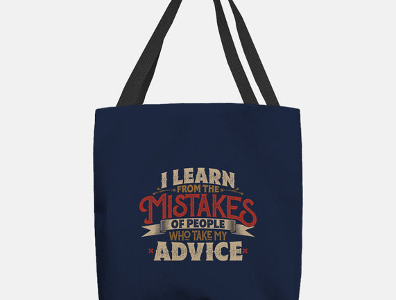 I Learn From People's Mistakes