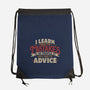 I Learn From People's Mistakes-None-Drawstring-Bag-Popnotic