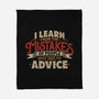 I Learn From People's Mistakes-None-Fleece-Blanket-Popnotic