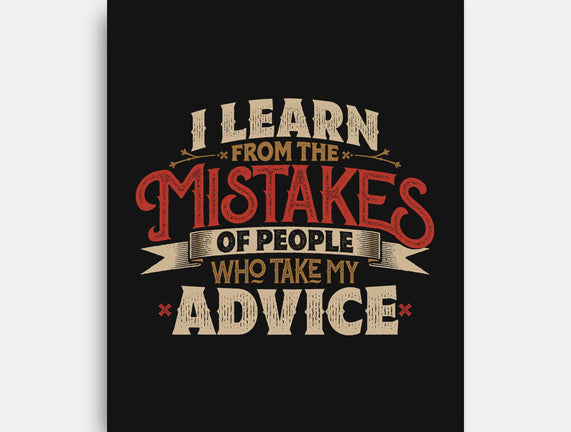 I Learn From People's Mistakes