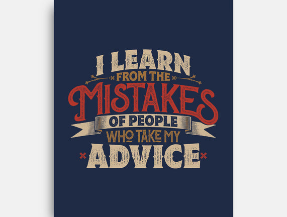 I Learn From People's Mistakes