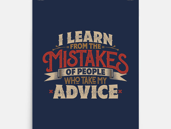 I Learn From People's Mistakes