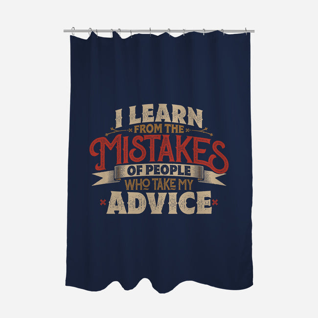 I Learn From People's Mistakes-None-Polyester-Shower Curtain-Popnotic