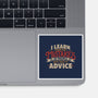 I Learn From People's Mistakes-None-Glossy-Sticker-Popnotic