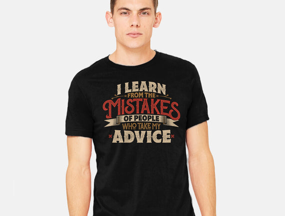 I Learn From People's Mistakes
