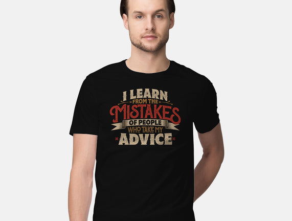 I Learn From People's Mistakes