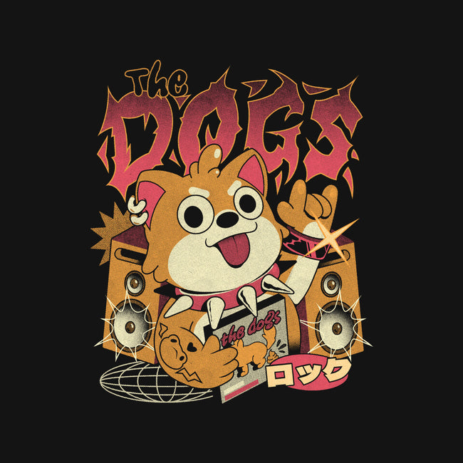 The Dogs-Womens-V-Neck-Tee-ilustrata