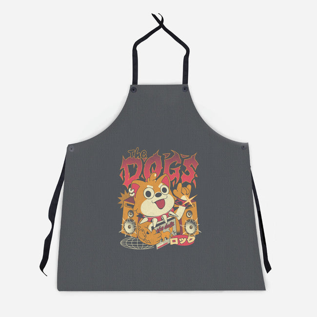 The Dogs-Unisex-Kitchen-Apron-ilustrata