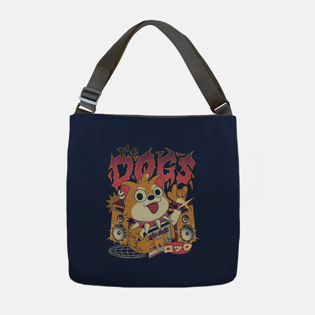 The Dogs-None-Adjustable Tote-Bag-ilustrata