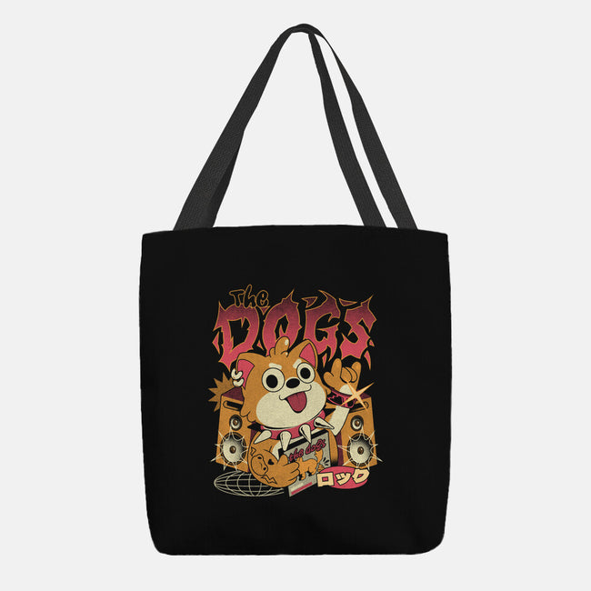 The Dogs-None-Basic Tote-Bag-ilustrata