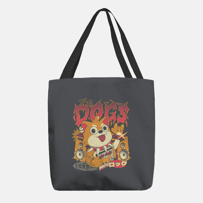 The Dogs-None-Basic Tote-Bag-ilustrata