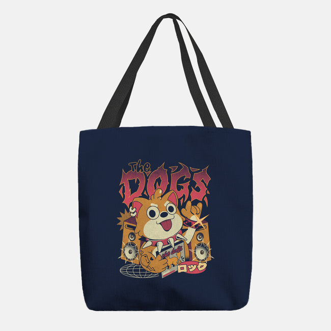The Dogs-None-Basic Tote-Bag-ilustrata
