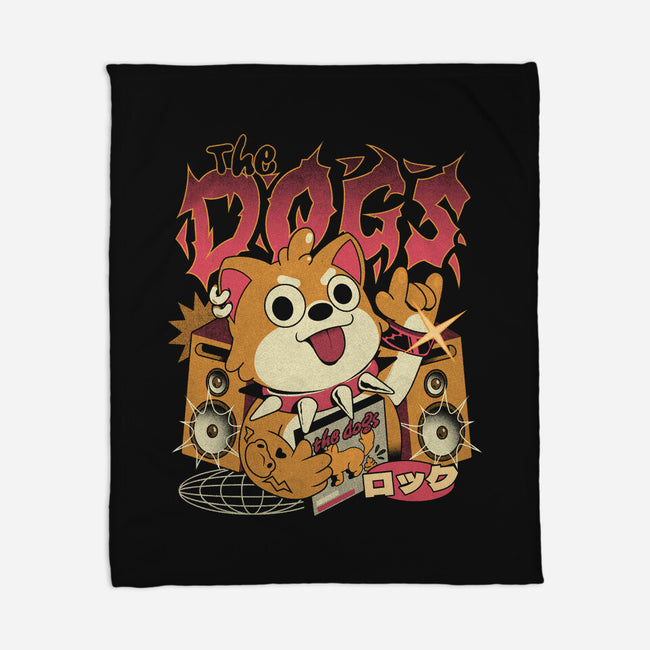 The Dogs-None-Fleece-Blanket-ilustrata