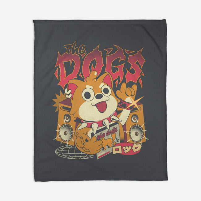 The Dogs-None-Fleece-Blanket-ilustrata