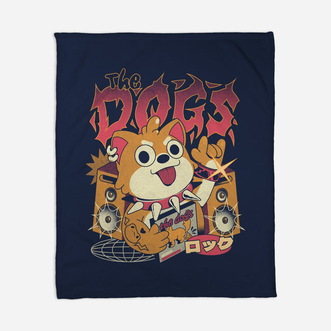 The Dogs-None-Fleece-Blanket-ilustrata