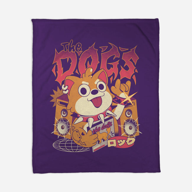 The Dogs-None-Fleece-Blanket-ilustrata