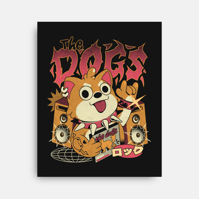 The Dogs-None-Stretched-Canvas-ilustrata