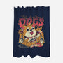 The Dogs-None-Polyester-Shower Curtain-ilustrata