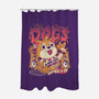 The Dogs-None-Polyester-Shower Curtain-ilustrata