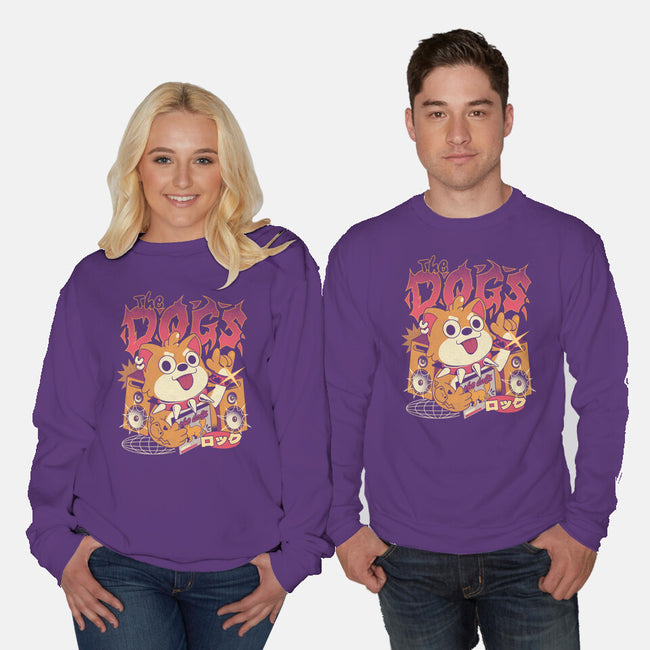 The Dogs-Unisex-Crew Neck-Sweatshirt-ilustrata