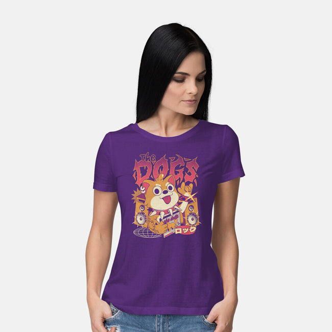 The Dogs-Womens-Basic-Tee-ilustrata