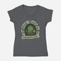 Support Local Cults-Womens-V-Neck-Tee-Loobs