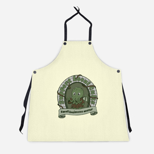 Support Local Cults-Unisex-Kitchen-Apron-Loobs
