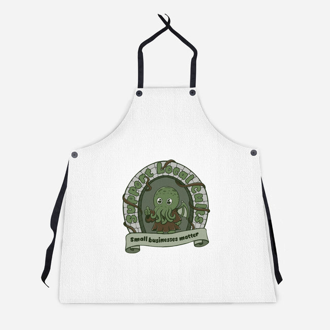 Support Local Cults-Unisex-Kitchen-Apron-Loobs