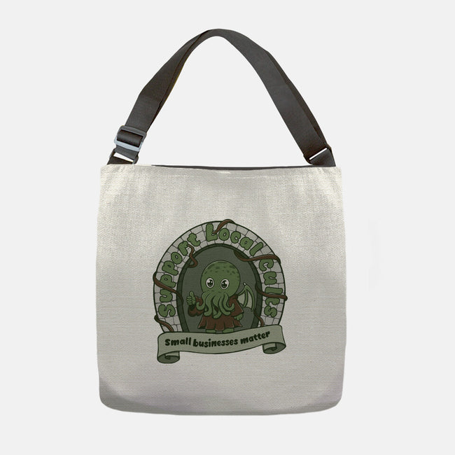 Support Local Cults-None-Adjustable Tote-Bag-Loobs