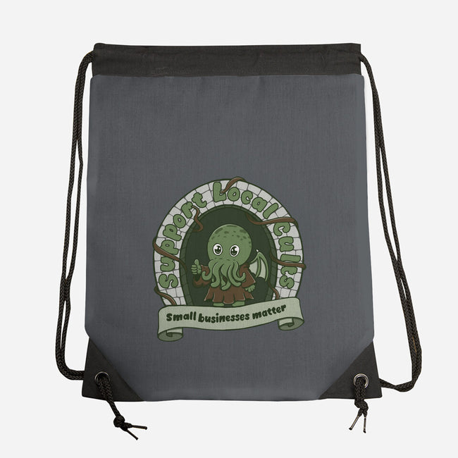 Support Local Cults-None-Drawstring-Bag-Loobs