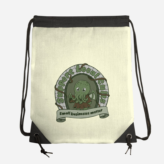 Support Local Cults-None-Drawstring-Bag-Loobs