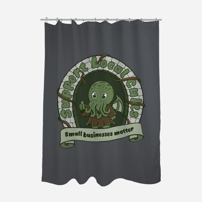 Support Local Cults-None-Polyester-Shower Curtain-Loobs