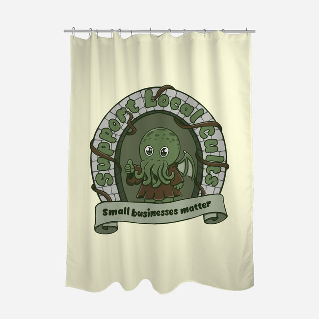 Support Local Cults-None-Polyester-Shower Curtain-Loobs